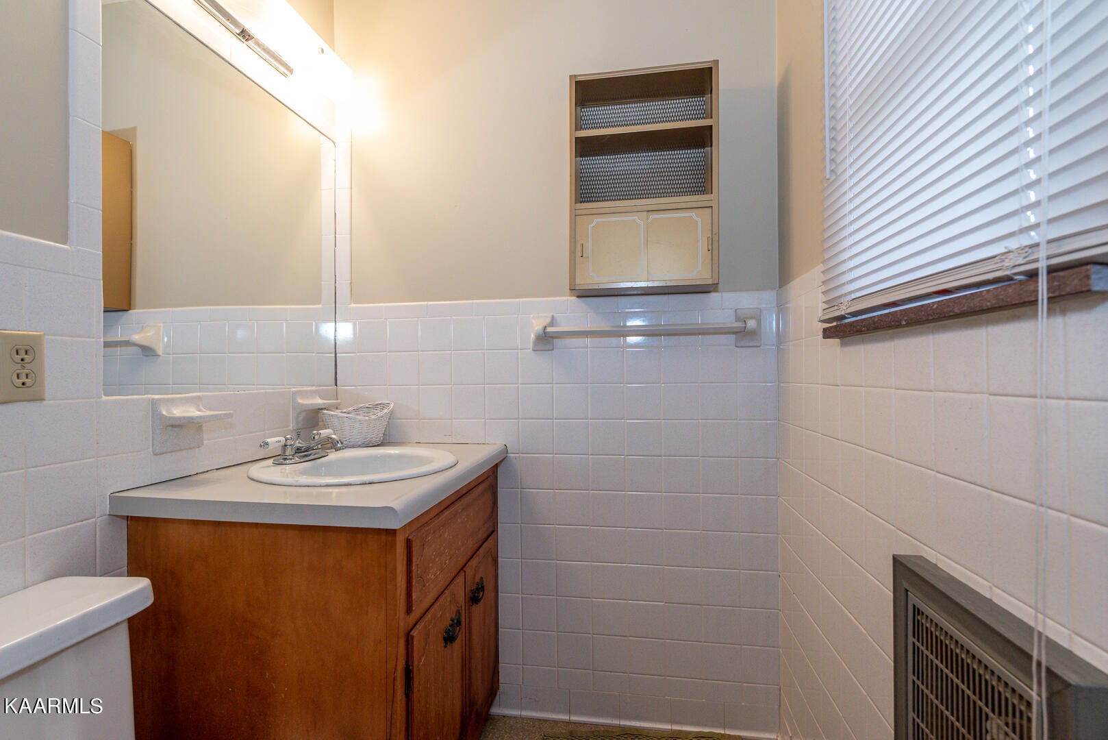 1399 Niles Ferry Road Greenback, TN 37742 - Photo 17 of 28 a bathroom with a sink a toilet and mirror