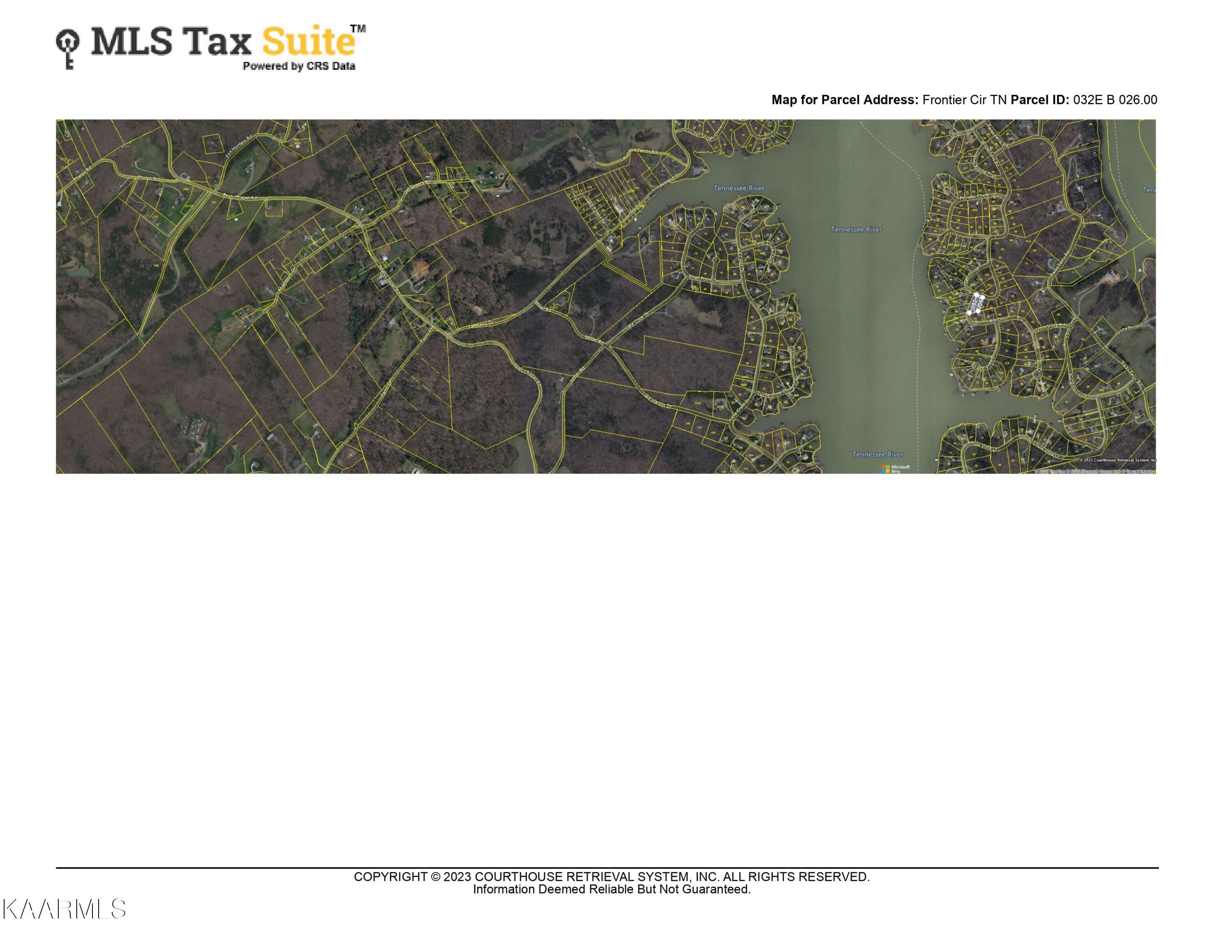 Frontier Circle Friendsville, TN 37737 - Photo 8 of 13 CRS Data - Property Map for Frontier Cir