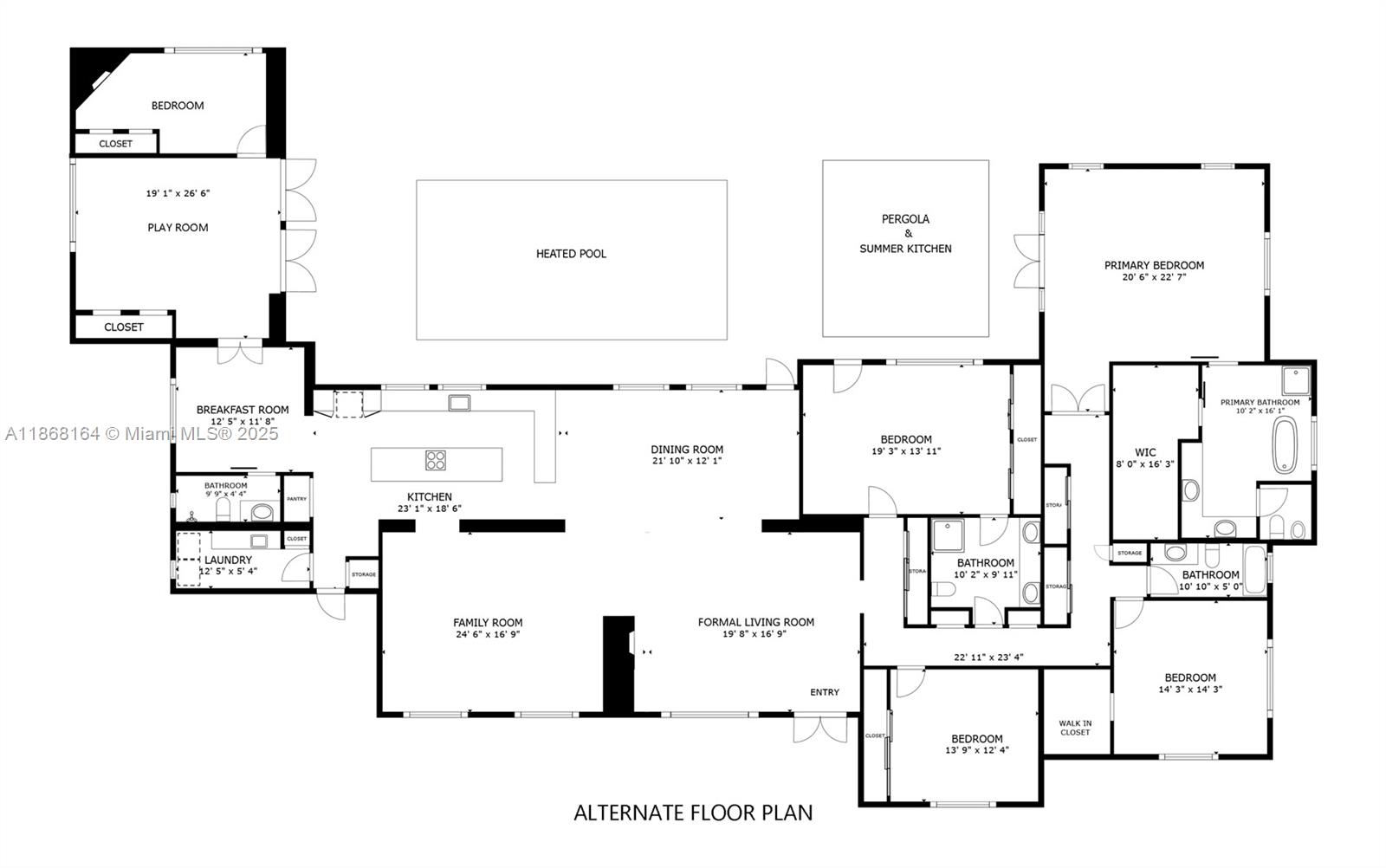 11001 Southwest 64th Avenue Pinecrest, FL 33156 - Photo 37 of 37 a picture of a open kitchen