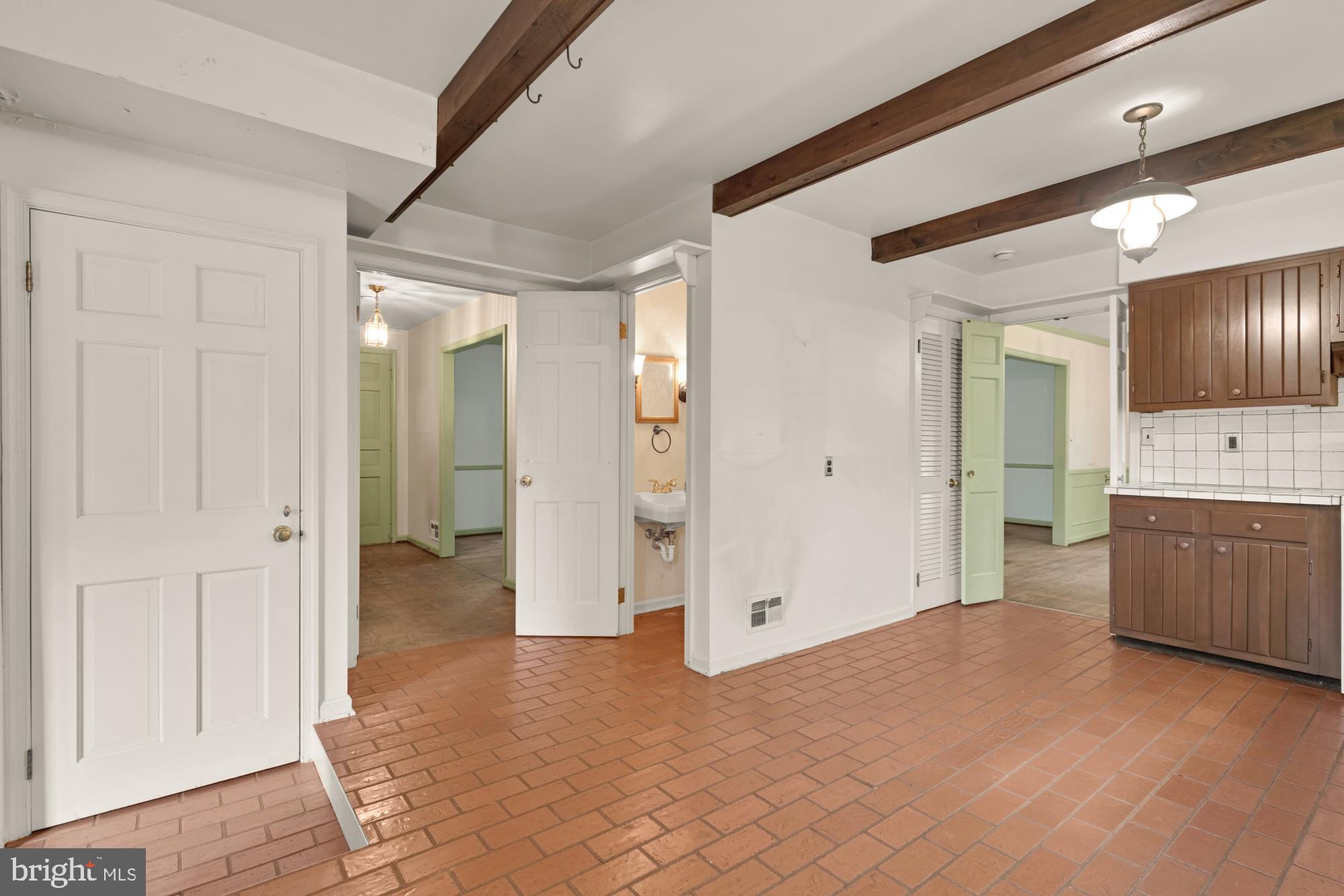 13001 Dulaney Valley Road Glen Arm, MD 21057 - Photo 20 of 52 a view of a open shower and a kitchen