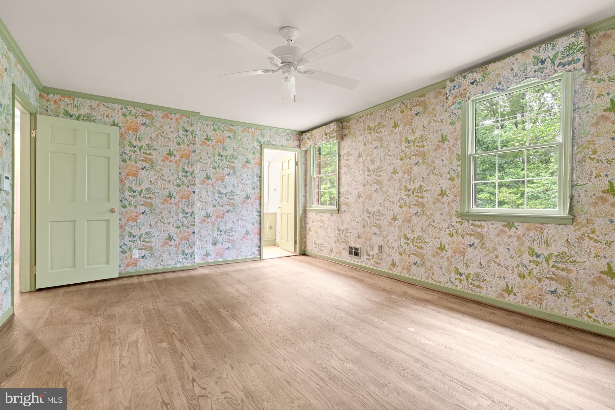 13001 Dulaney Valley Road Glen Arm, MD 21057 - Photo 25 of 52 an empty room with windows and closet