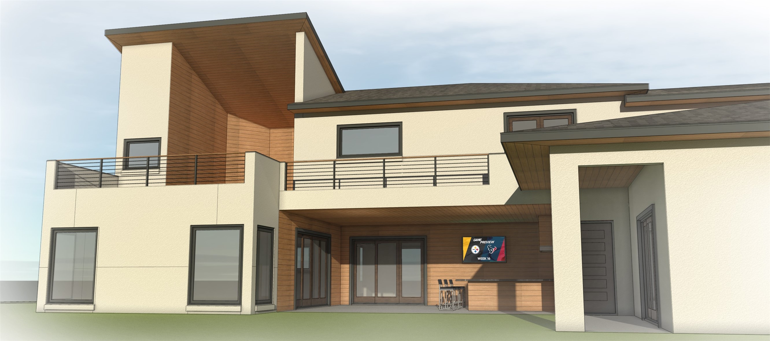 0 Water Way Seabrook, TX 77586 - Photo 5 of 16 a front view of a building with glass windows