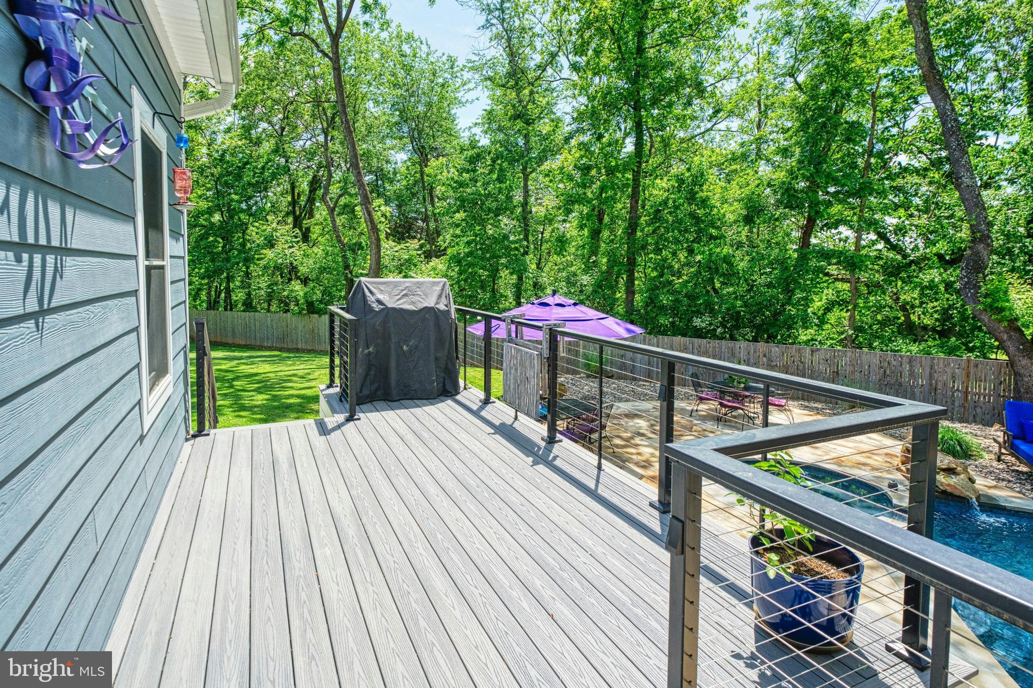 39033 Hertz Road Leesburg, VA 20175 - Photo 53 of 81 Composite Decking and Stairs to Yard