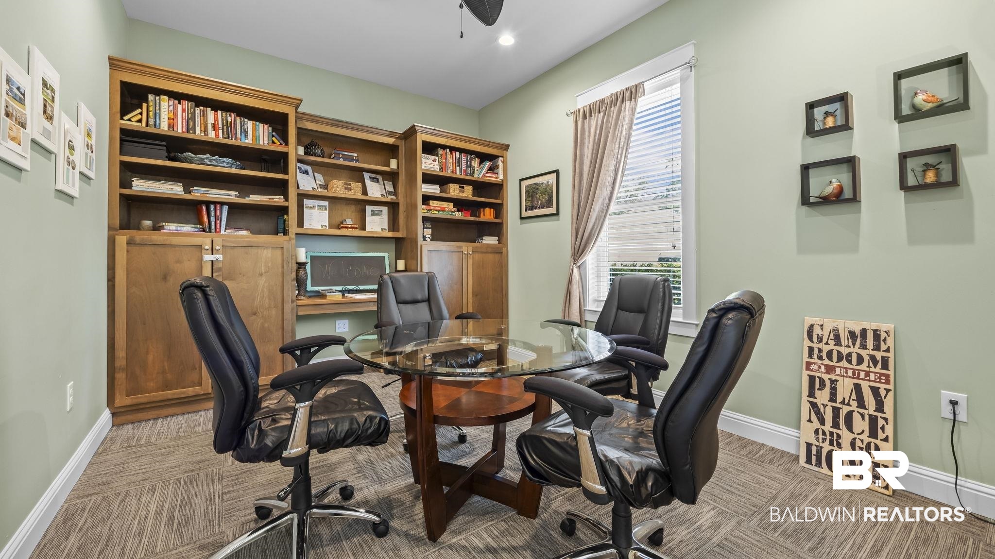 12361 Reunion Place Foley, AL 36535 - Photo 14 of 43 Office space with baseboards and light colored carpet
