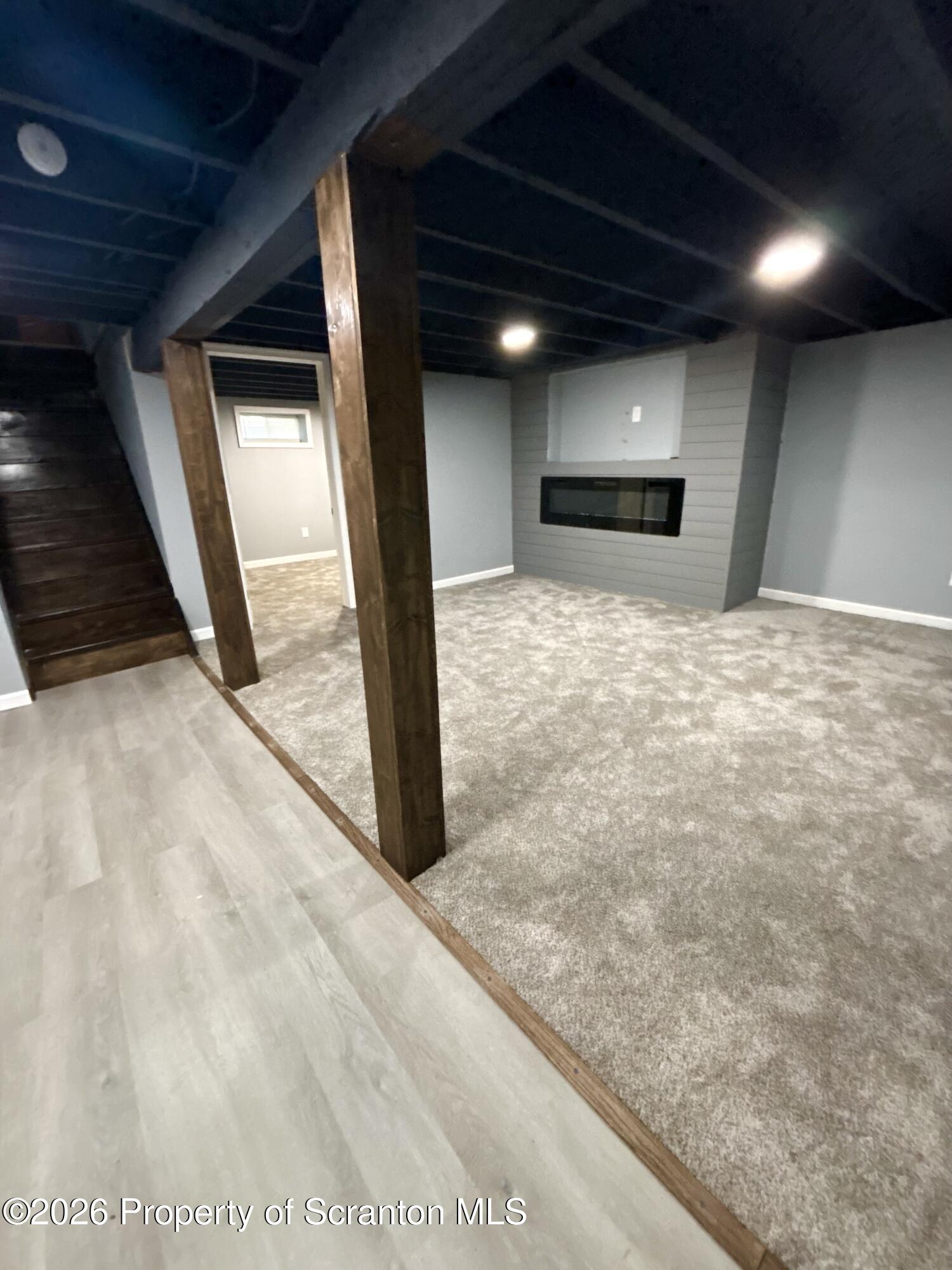 1418 Grove Street Moosic, PA 18641 - Photo 15 of 18 Basement/Family Room