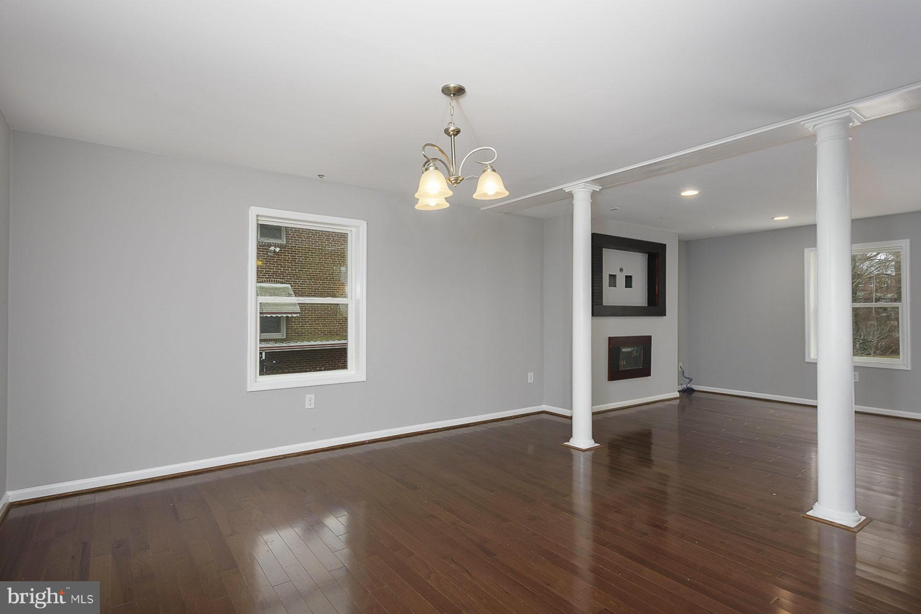 8658 Oakleigh Road Baltimore, MD 21234 - Photo 4 of 30 Large Dining Room with Hardwood Flooring