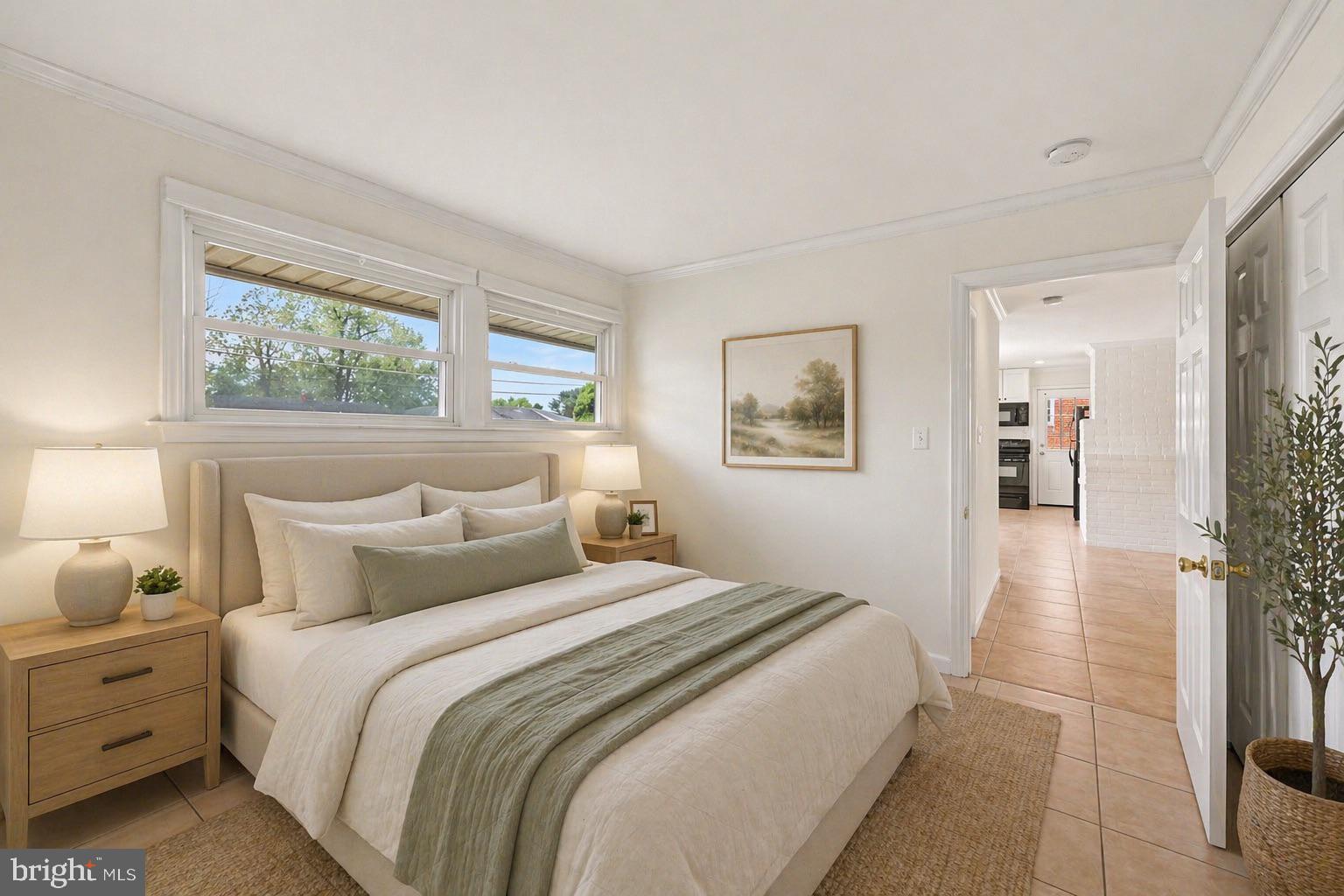 6714 Edsall Road Springfield, VA 22151 - Photo 11 of 16 Serene bedroom with natural light.