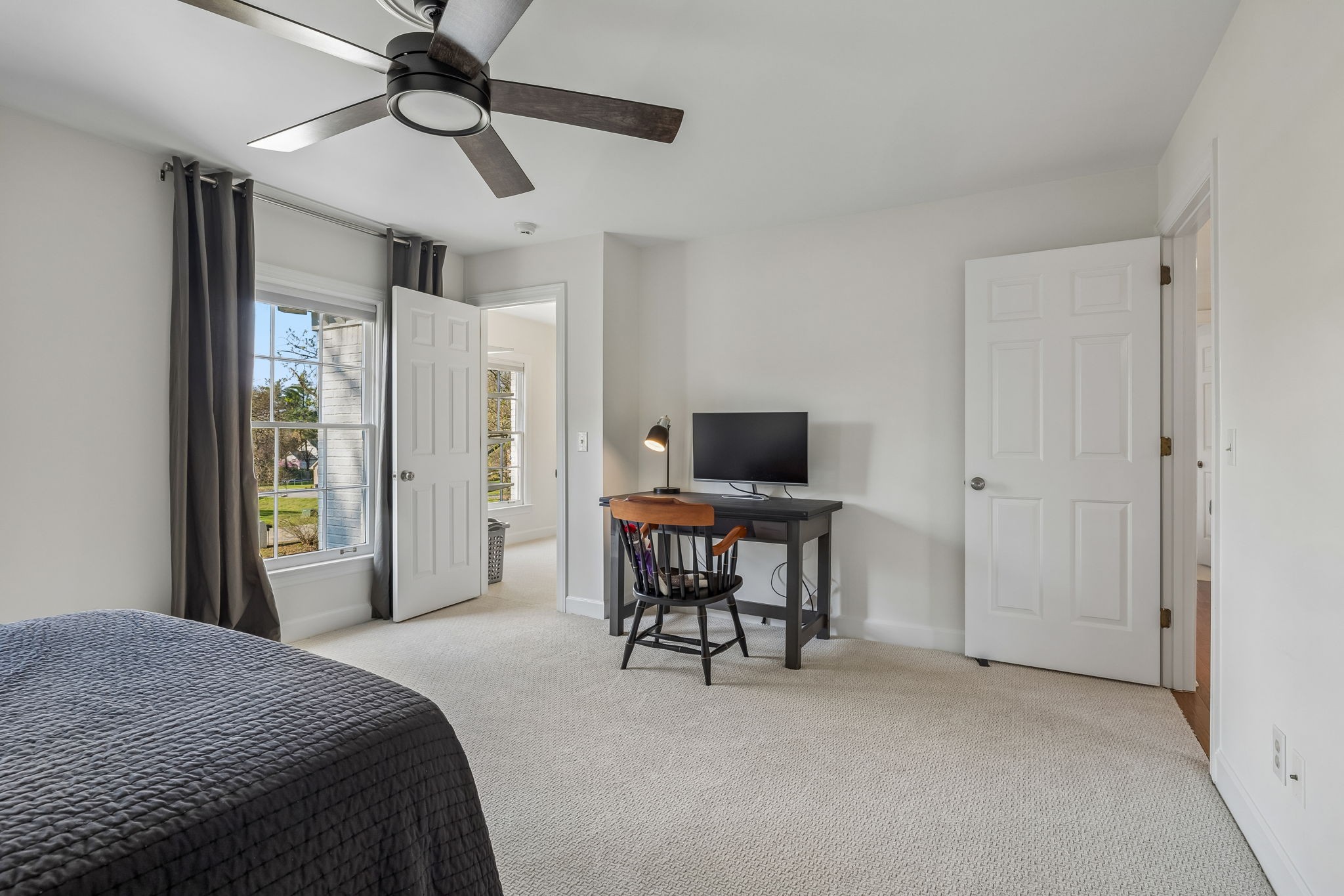 3007 Braintree Road Franklin, TN 37069 - Photo 37 of 71 a bedroom with a bed and a flat screen tv