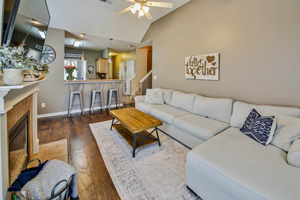 4964 Shaws Ridge Trail Arlington, TN 38002 - Photo 5 of 20 a living room with furniture and a wooden floor