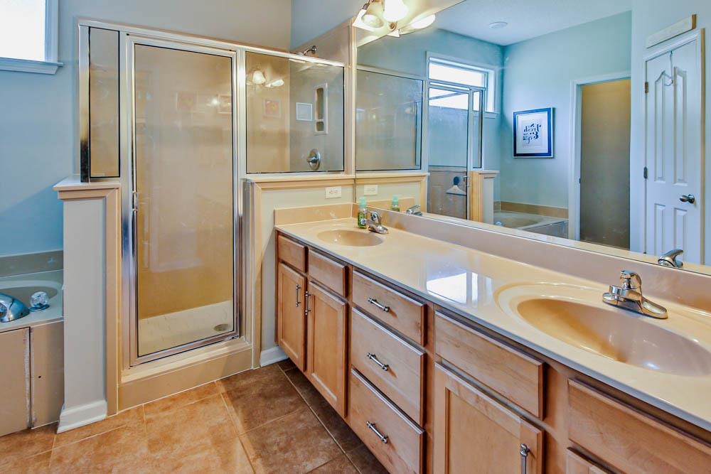4964 Shaws Ridge Trail Arlington, TN 38002 - Photo 9 of 20 a bathroom with a sink and a mirror