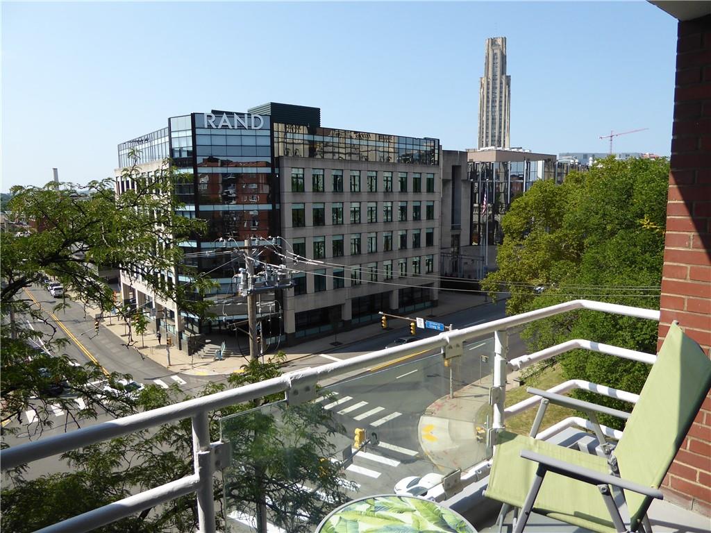 4601 Fifth Avenue, Unit 623 Pittsburgh, PA 15213 - Photo 7 of 24 a view of balcony with a potted plant