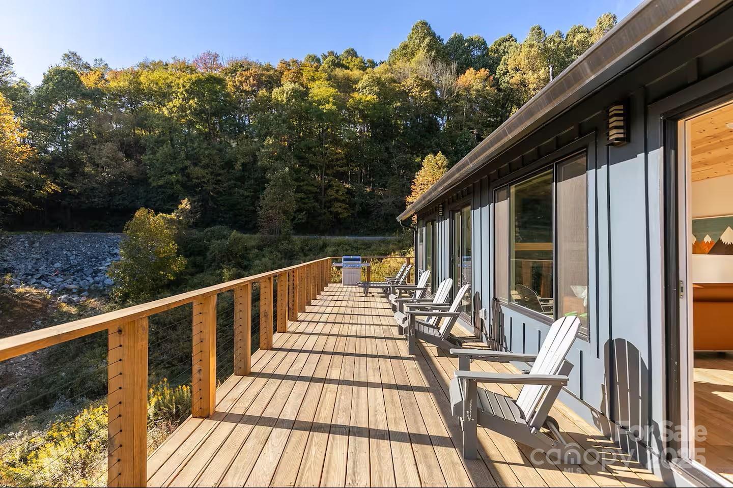 4612 Shulls Mill Road Blowing Rock, NC 28605 - Photo 27 of 35 a view of balcony with furniture
