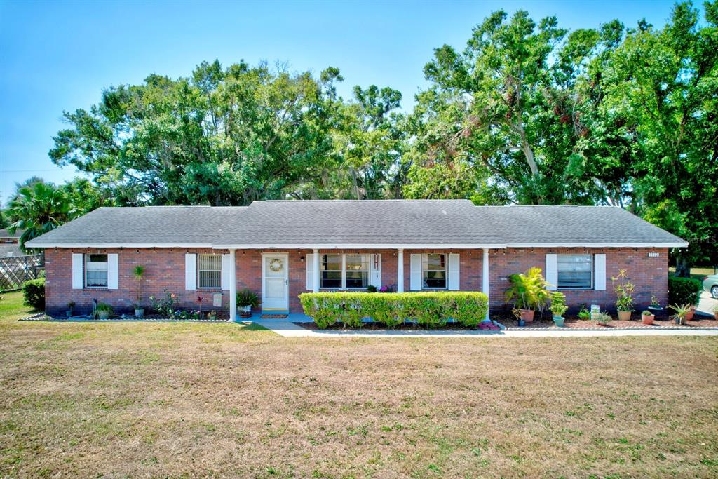 front view of house with a yard