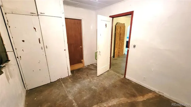 a view of front door