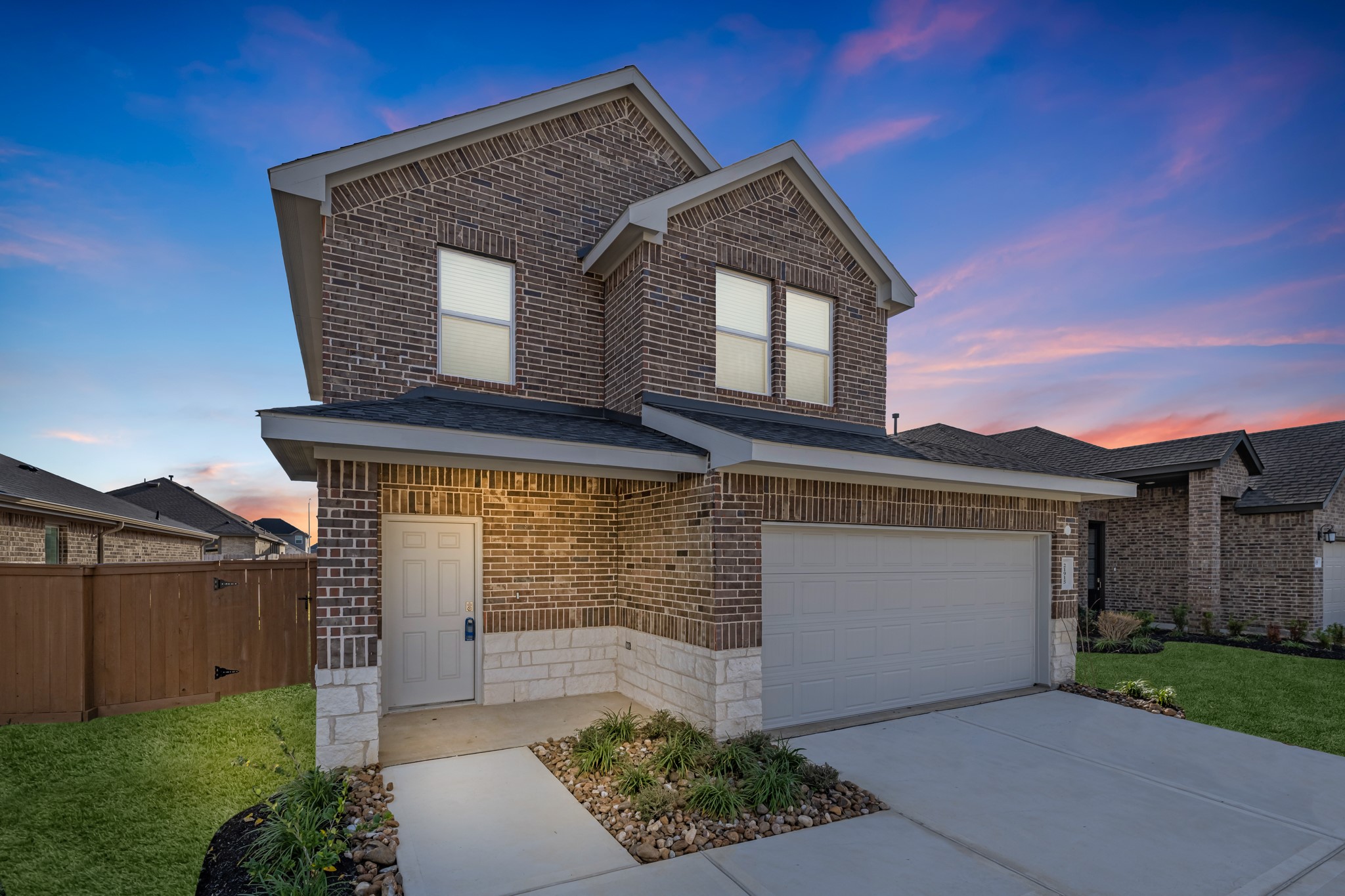 21915 Terre Riviera Drive Hockley, TX 77447 - Photo 3 of 33 a front view of a house with garden
