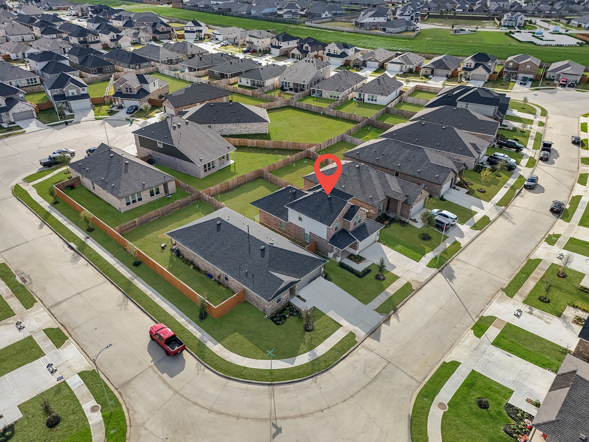 21915 Terre Riviera Drive Hockley, TX 77447 - Photo 5 of 33 Aerial view from side