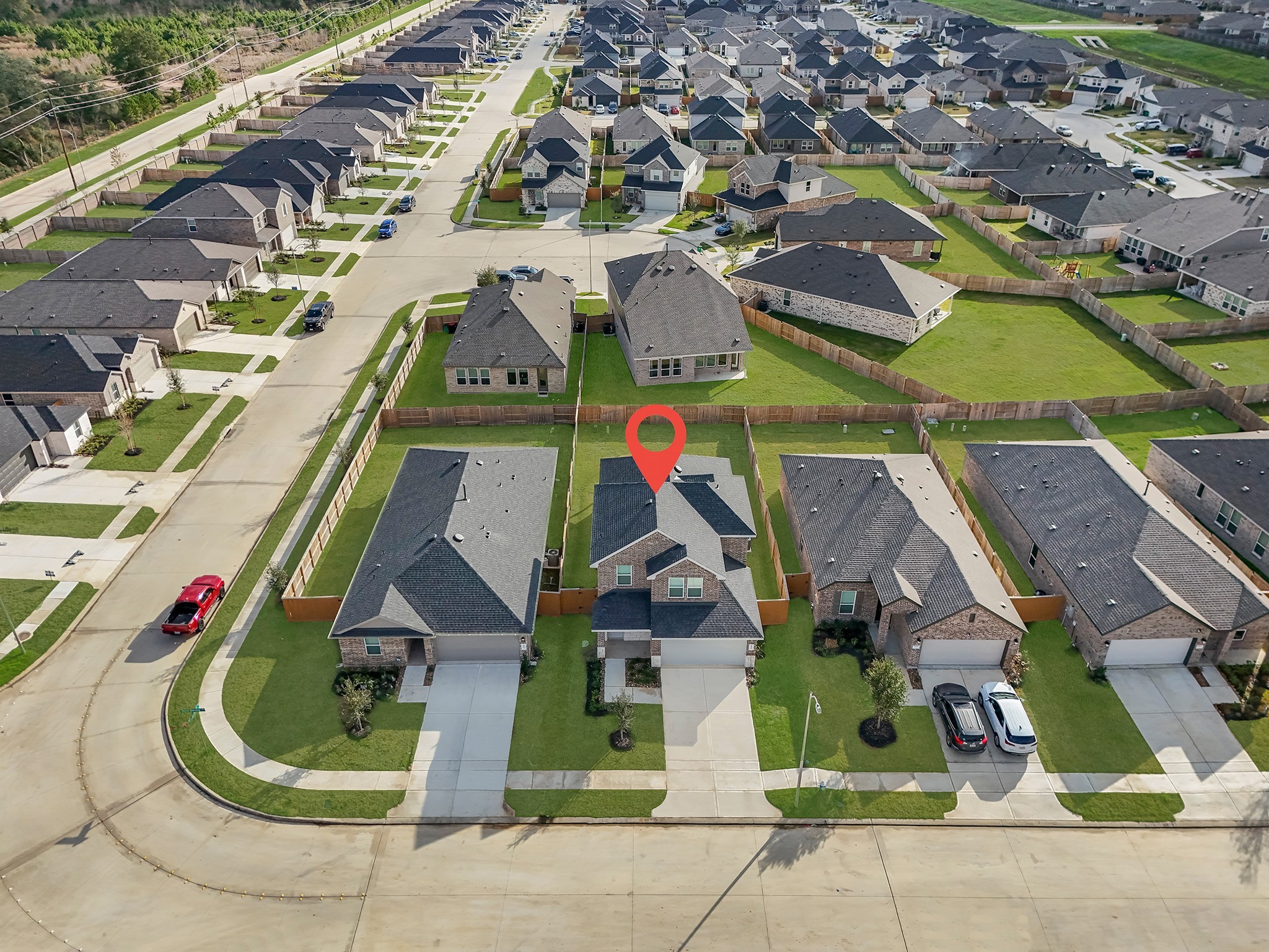 21915 Terre Riviera Drive Hockley, TX 77447 - Photo 6 of 33 Aerial view from front