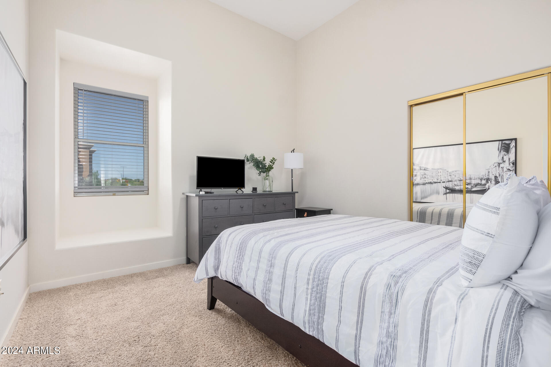 8245 East Bell Road, Unit 240 Scottsdale, AZ 85260 - Photo 15 of 28 Secondary bedroom with views