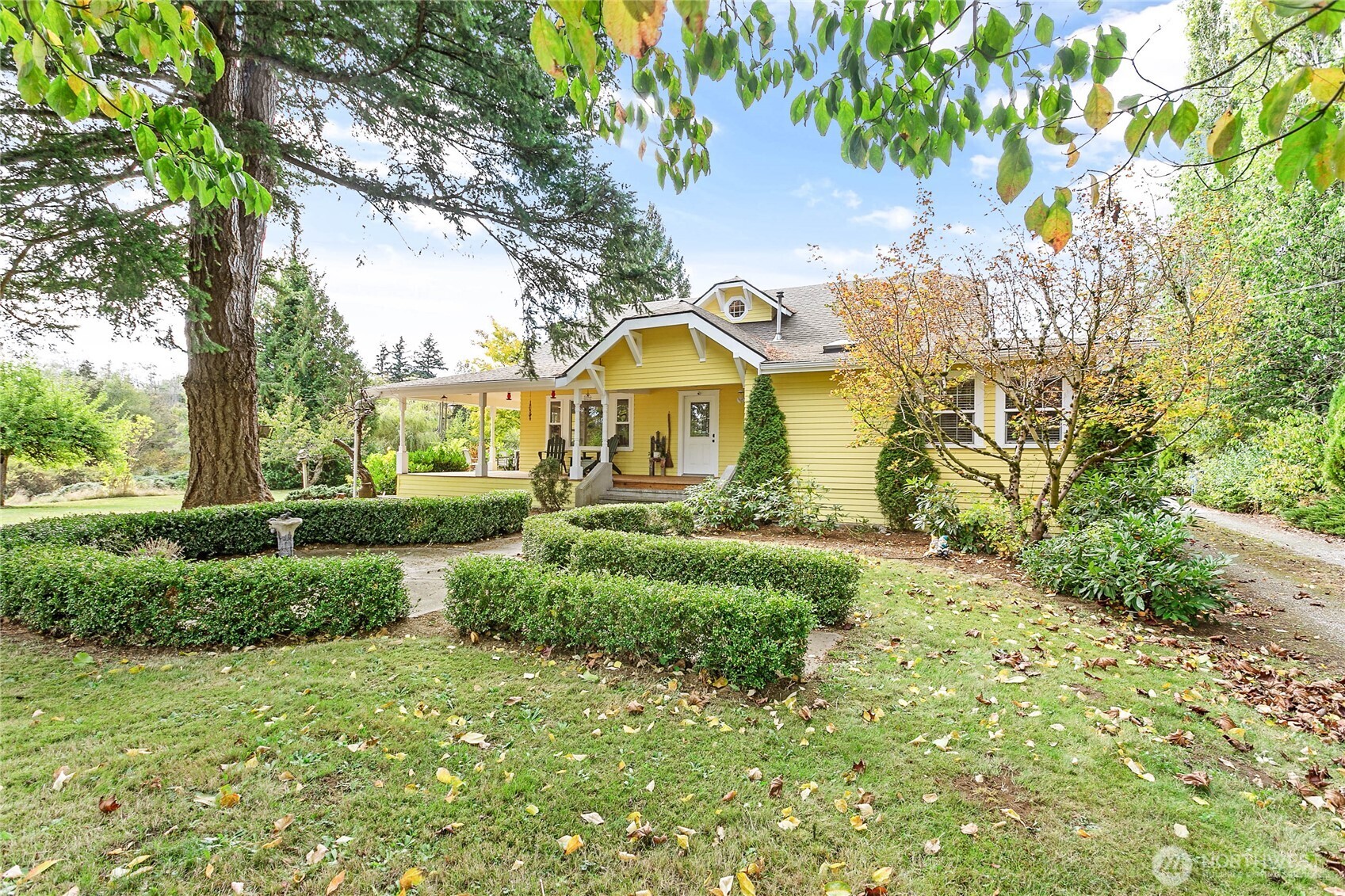8731 Valley View Road Custer, WA 98240 - Photo 28 of 40 a front view of a house with a yard