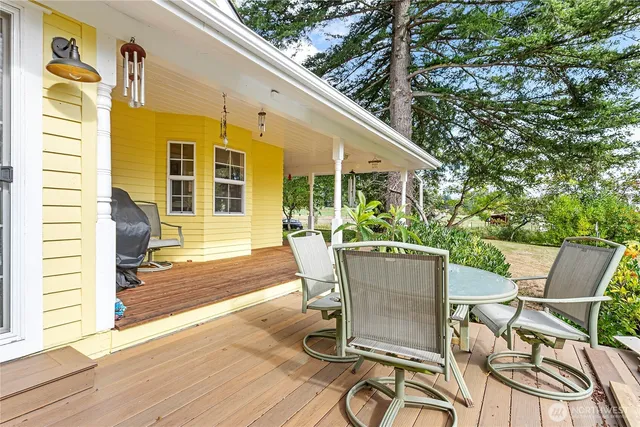 a house with a outdoor space