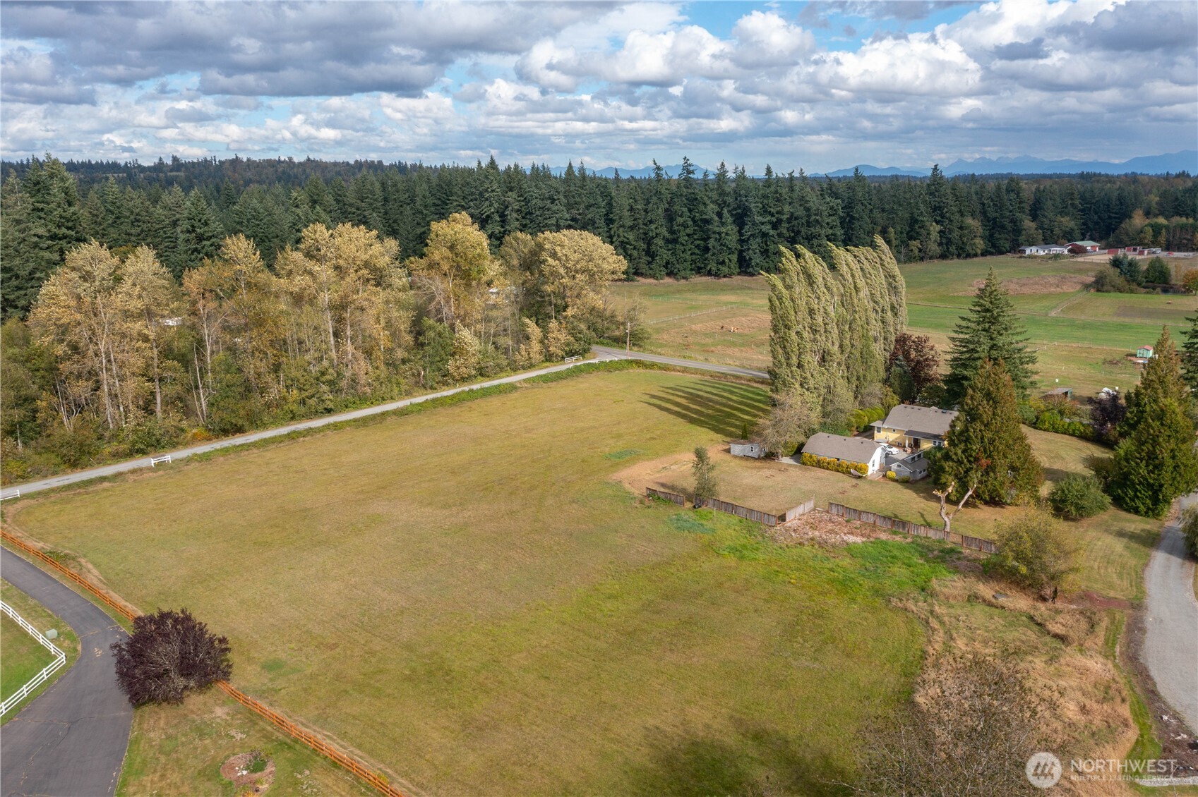 8731 Valley View Road Custer, WA 98240 - Photo 38 of 40 a view of a lake in middle of the house
