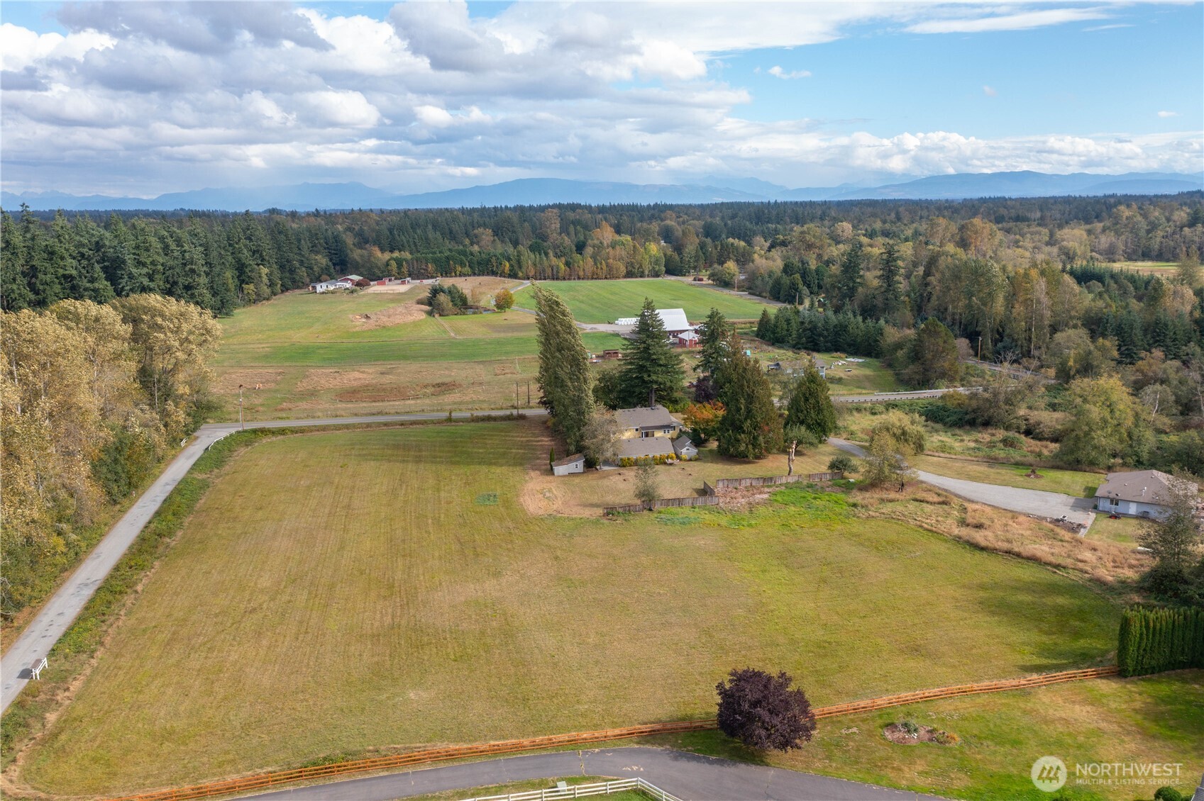 8731 Valley View Road Custer, WA 98240 - Photo 39 of 40 a view of a swimming pool with an ocean view