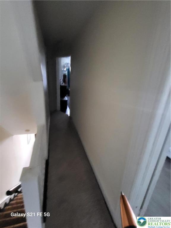 37 6th Street Emmaus, PA 18049 - Photo 22 of 31 a view of a hallway with wooden floor and staircase