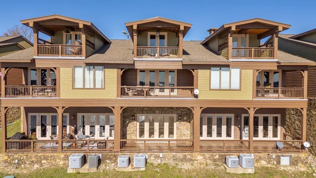 front view of a building with a lot of windows