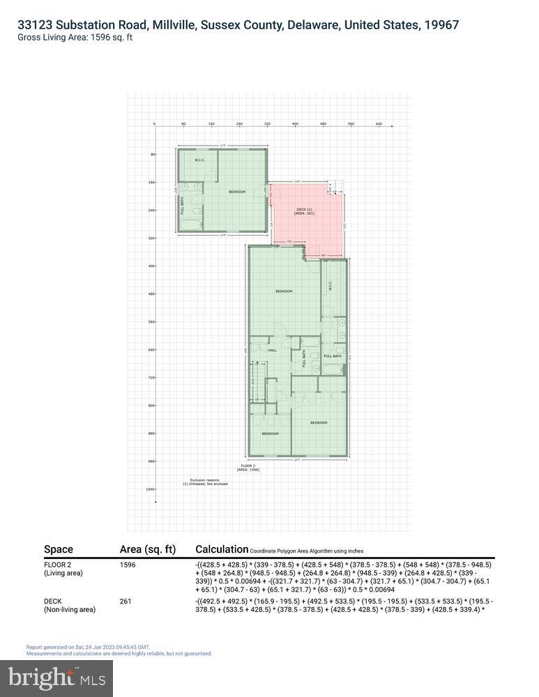 33123 Substation Road Millville, DE 19967 - Photo 47 of 82 GLA - Main Level Floor Plans