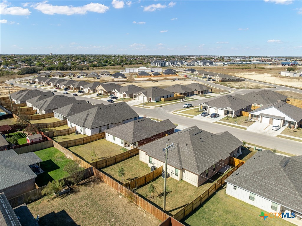 5104 Rose Gdn Loop Killeen, TX 76542 - Photo 27 of 29 an aerial view of residential houses with outdoor space