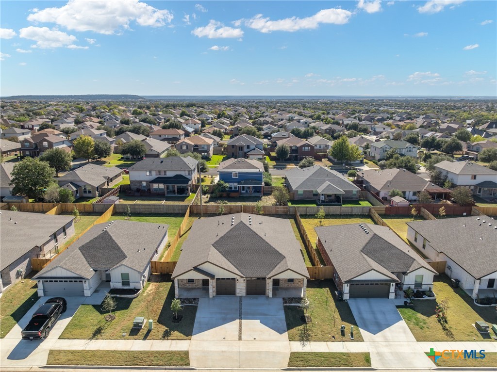 5104 Rose Gdn Loop Killeen, TX 76542 - Photo 29 of 29 an aerial view of residential houses with outdoor space