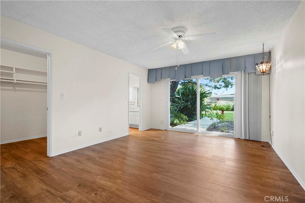 3136 Voltaire Drive Topanga, CA 90290 - Photo 24 of 48 a view of an empty room with wooden floor and a window