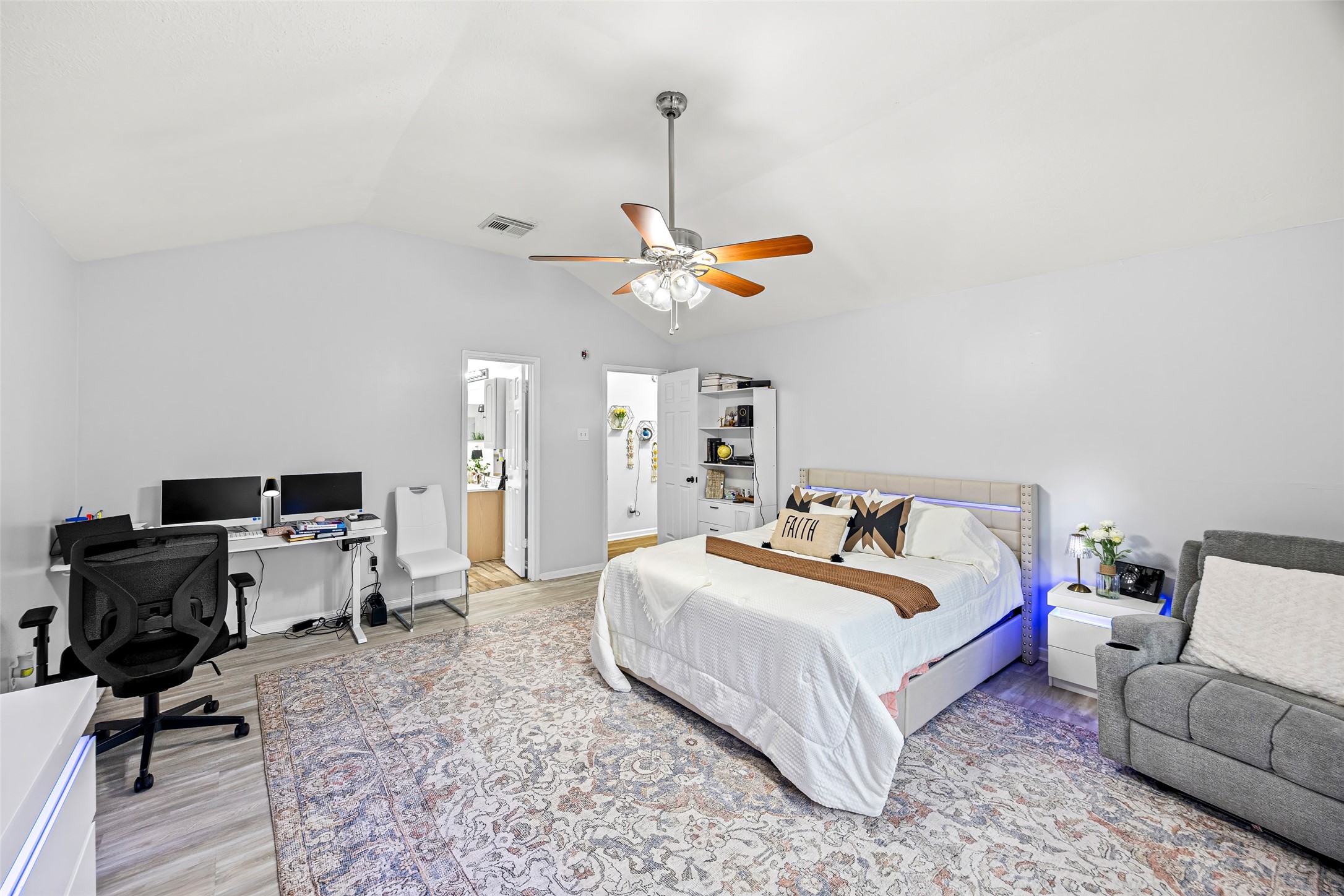 2710 Fox View Circle Spring, TX 77386 - Photo 18 of 29 a bedroom with a bed gym equipment and a window