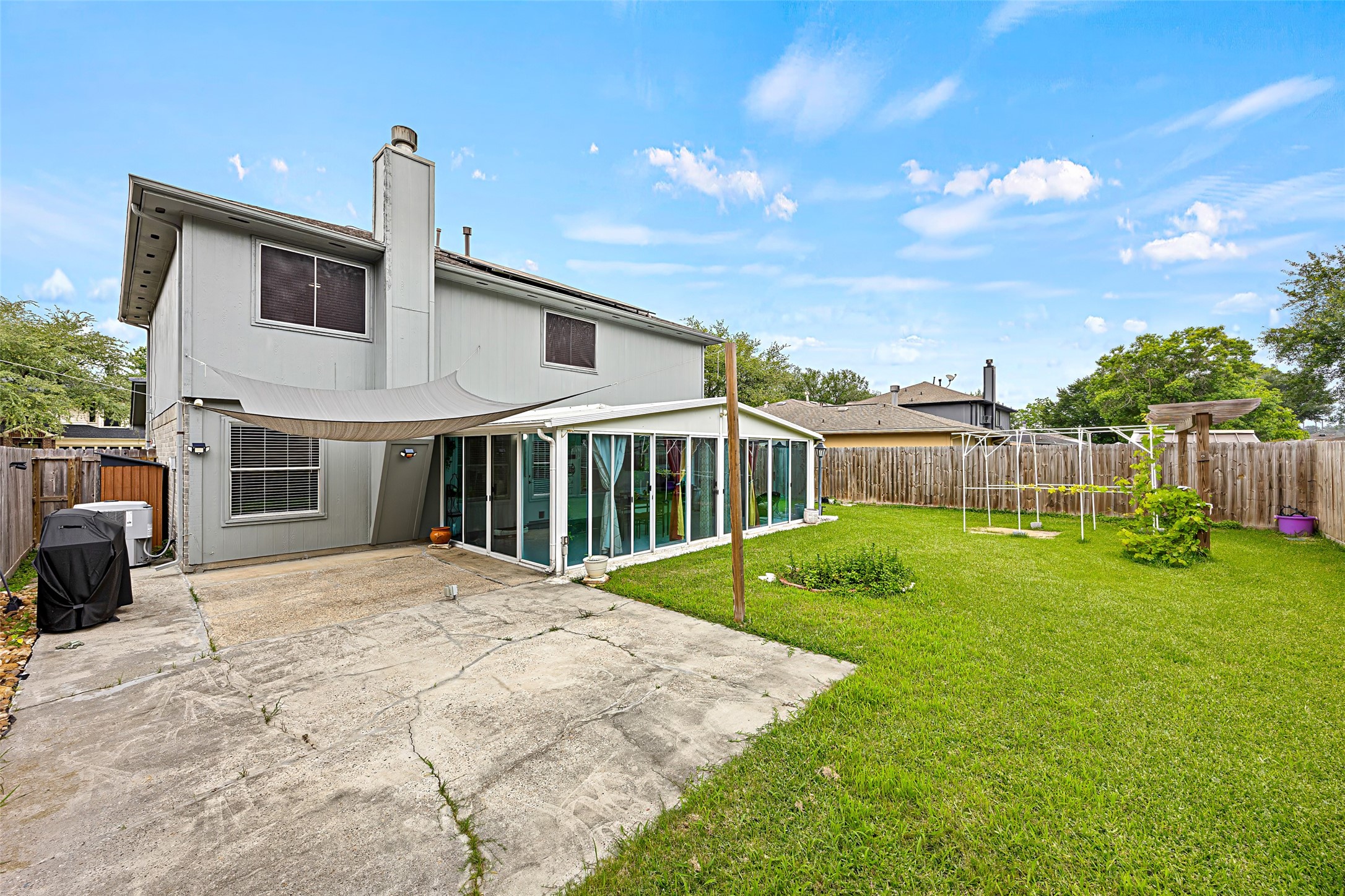 2710 Fox View Circle Spring, TX 77386 - Photo 29 of 29 a view of a house with backyard and sitting area