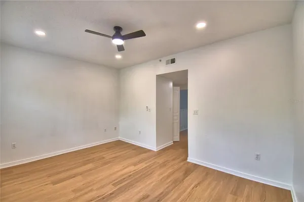 a view of stairs and an entryway