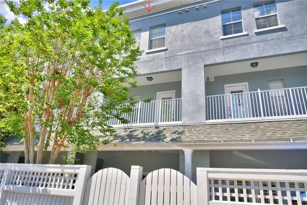 a view of outdoor space and porch