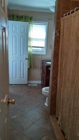 21W162 Coronet Road Lombard, IL 60148 - Photo 11 of 15 a bathroom with a toilet and a shower