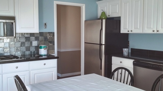 21W162 Coronet Road Lombard, IL 60148 - Photo 6 of 15 a kitchen with stainless steel appliances a refrigerator sink and cabinets