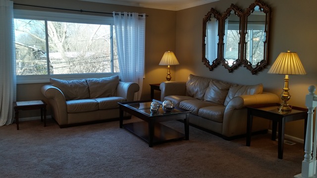 21W162 Coronet Road Lombard, IL 60148 - Photo 8 of 15 a living room with furniture and a large window