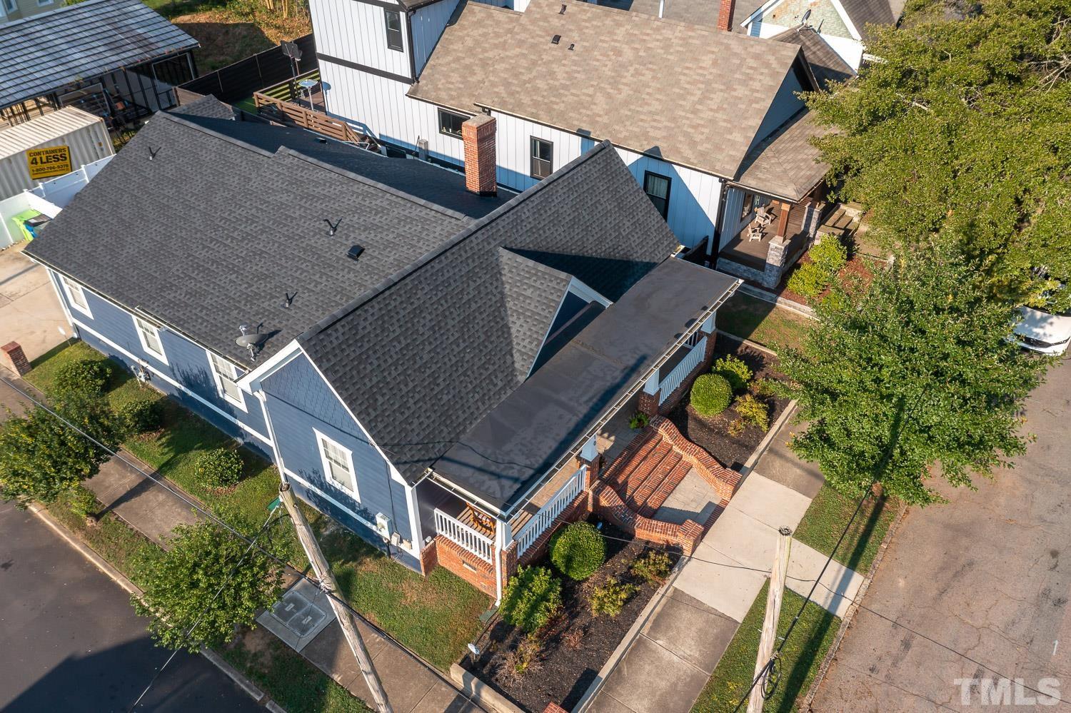 610 East Martin Street Raleigh, NC 27601 - Photo 36 of 40 an aerial view of a house