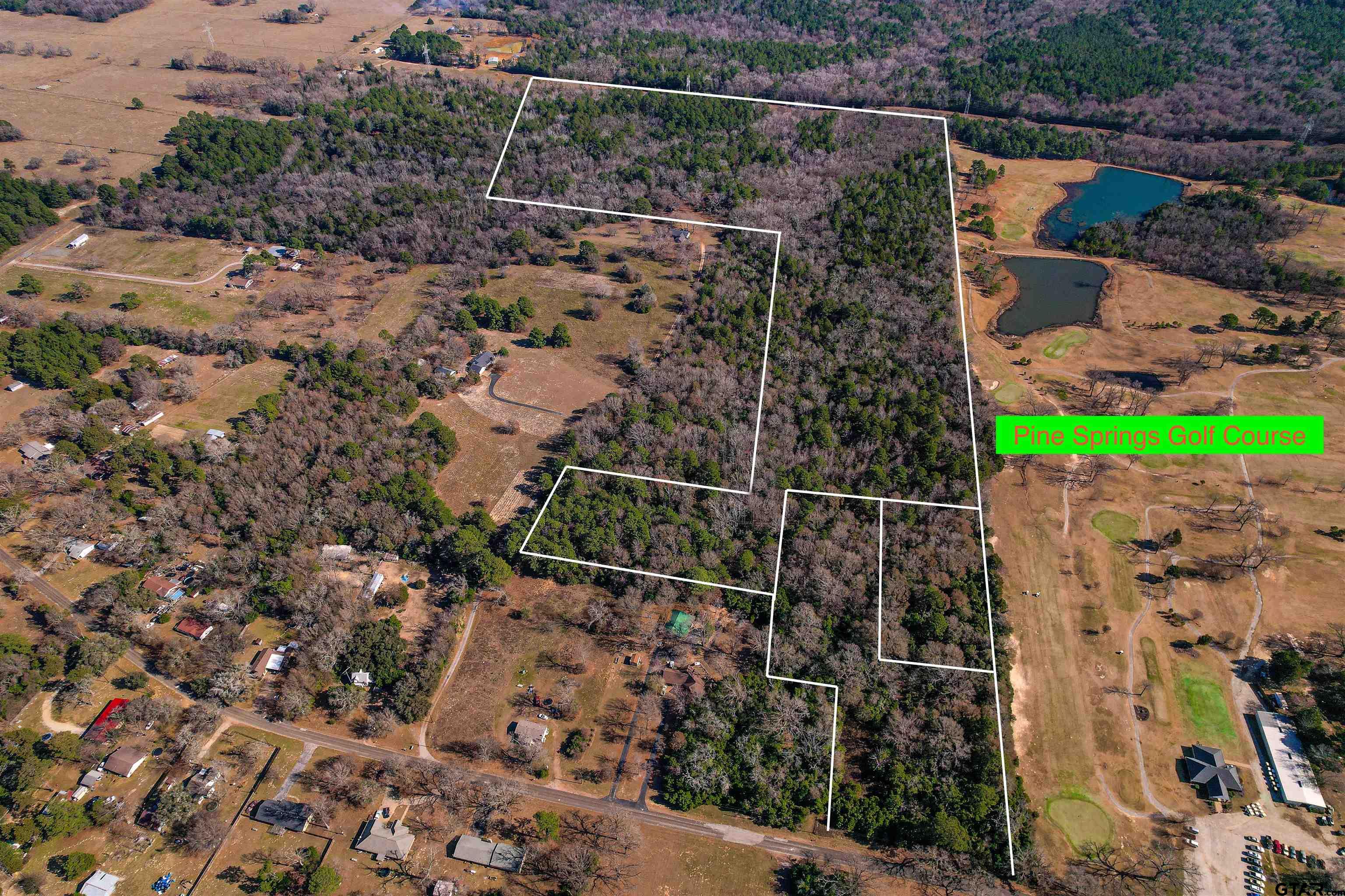 5770 County Road 334 Tyler, TX 75708 - Photo 1 of 14 Overhead view with boundaries