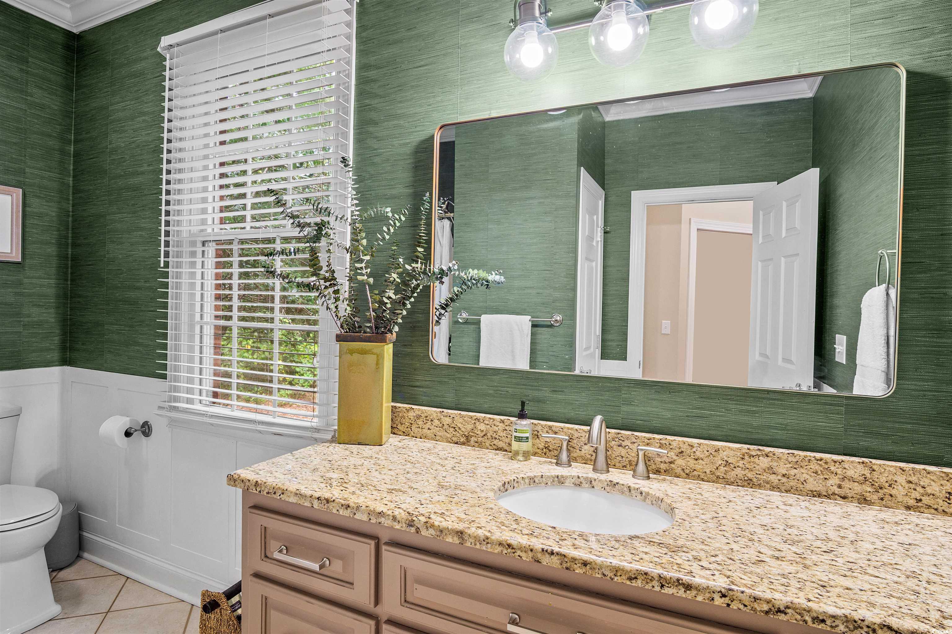 1079 Waterway Lane Myrtle Beach, SC 29572 - Photo 24 of 38 Bathroom with vanity and light tile patterned flooring