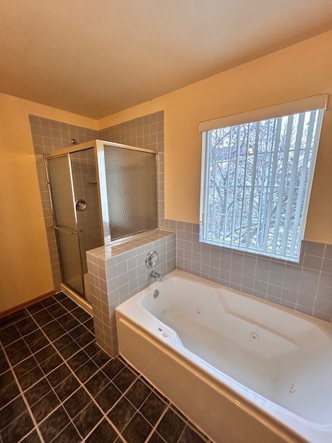 623 Waterview Court Naperville, IL 60563 - Photo 15 of 22 a bathroom with a bathtub and a shower