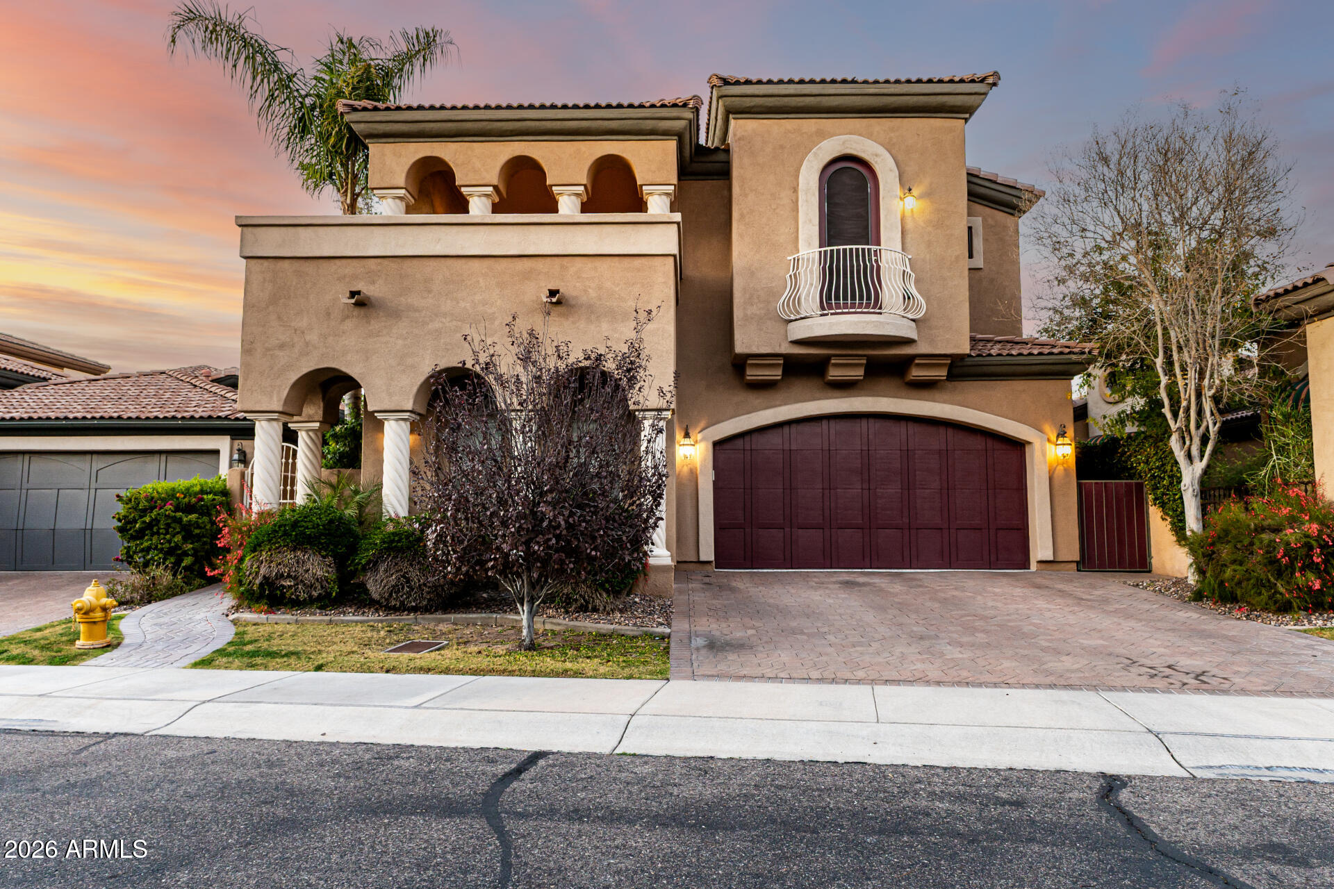 3418 East Pyrenees Pass Phoenix, AZ 85018 - Photo 2 of 46 a front view of a house with garden