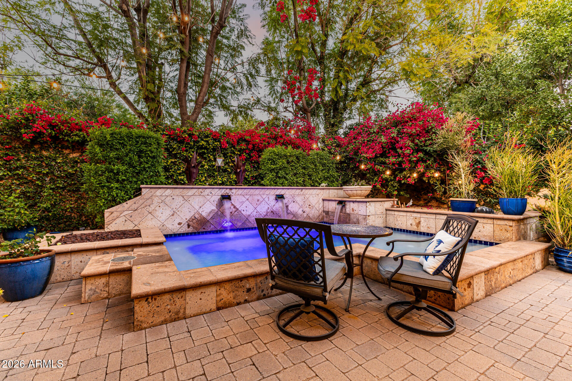 3418 East Pyrenees Pass Phoenix, AZ 85018 - Photo 33 of 46 a view of outdoor sitting area with furniture