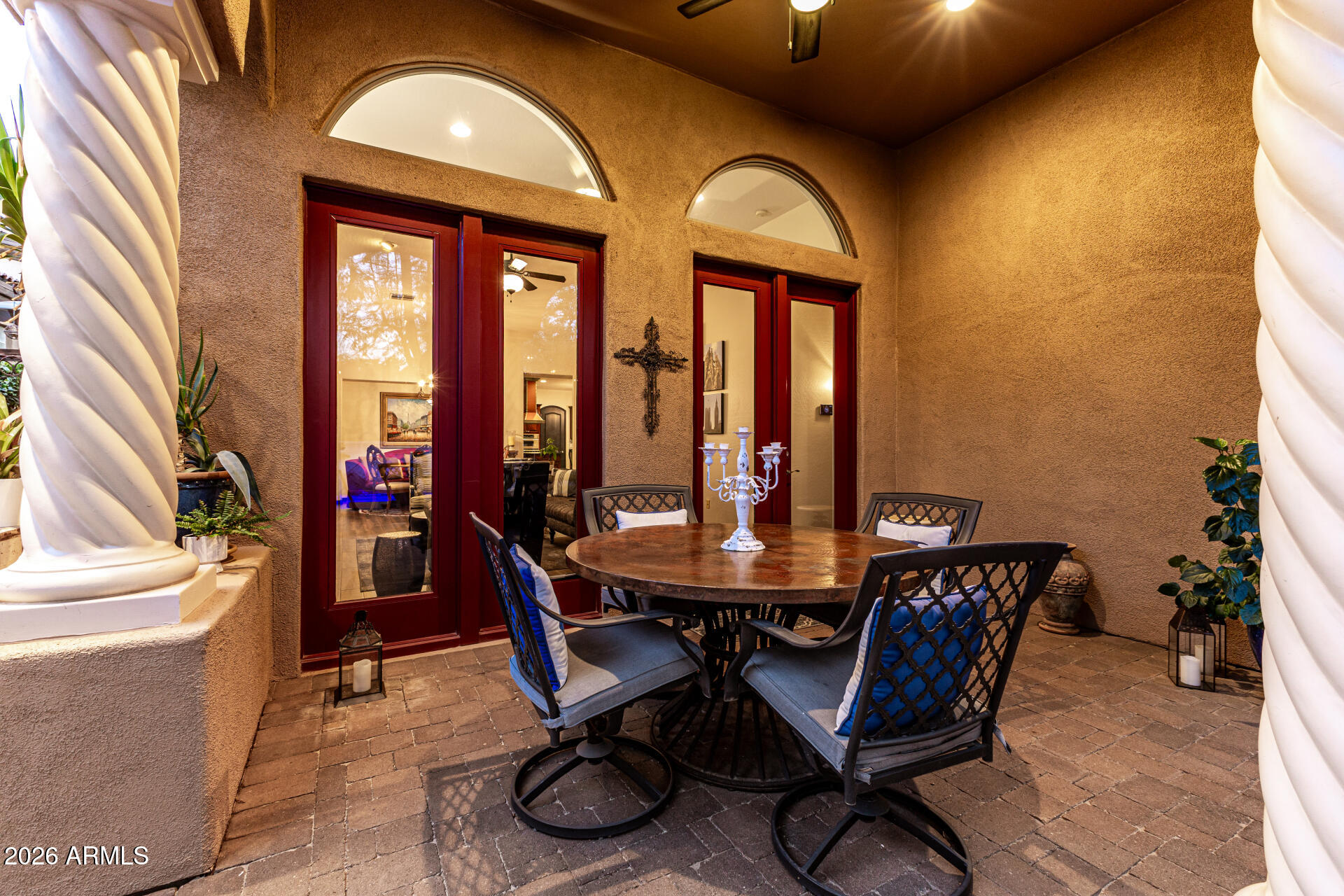 3418 East Pyrenees Pass Phoenix, AZ 85018 - Photo 37 of 46 a view of a dining room with furniture and window