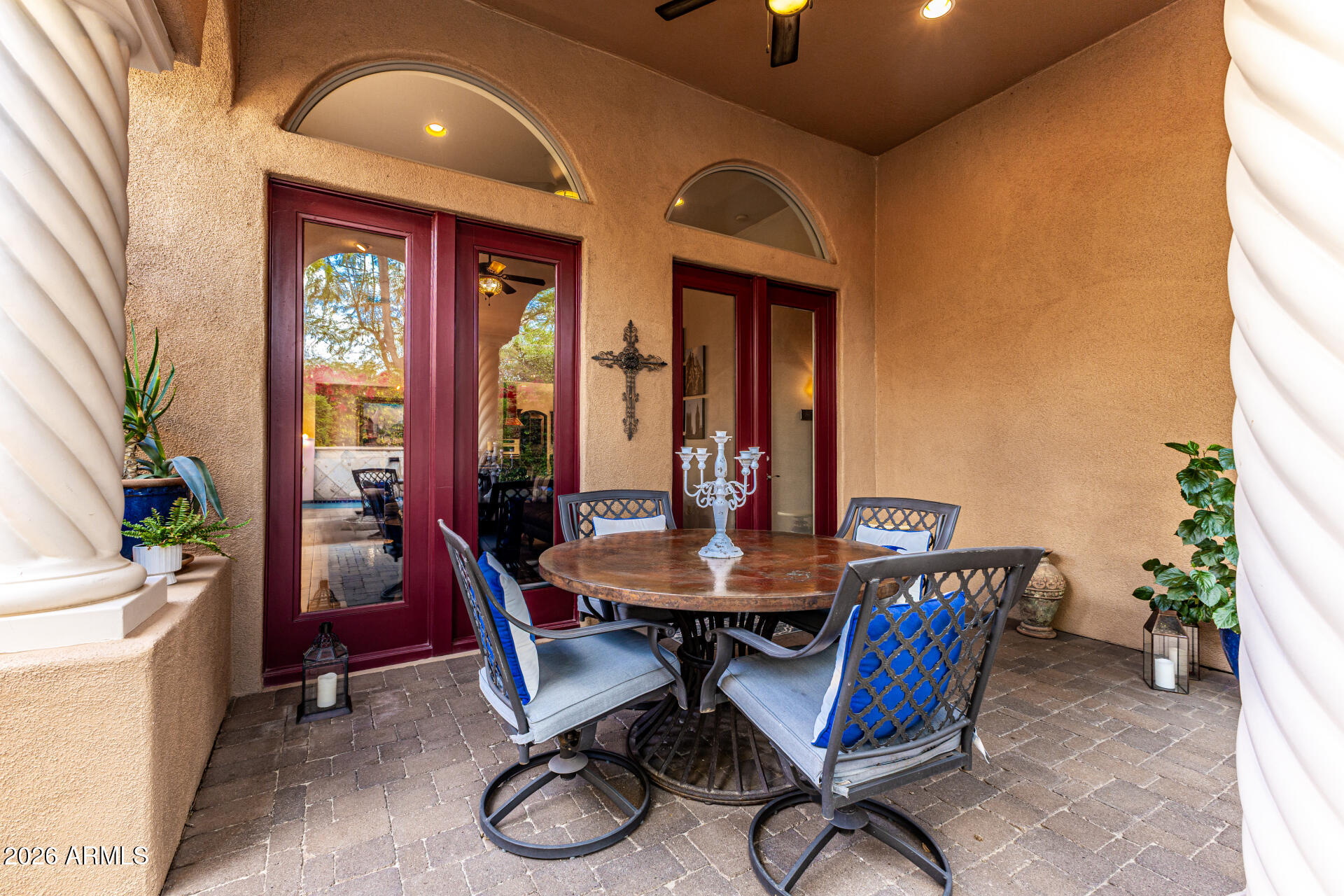 3418 East Pyrenees Pass Phoenix, AZ 85018 - Photo 40 of 46 a view of a dining room with furniture and window