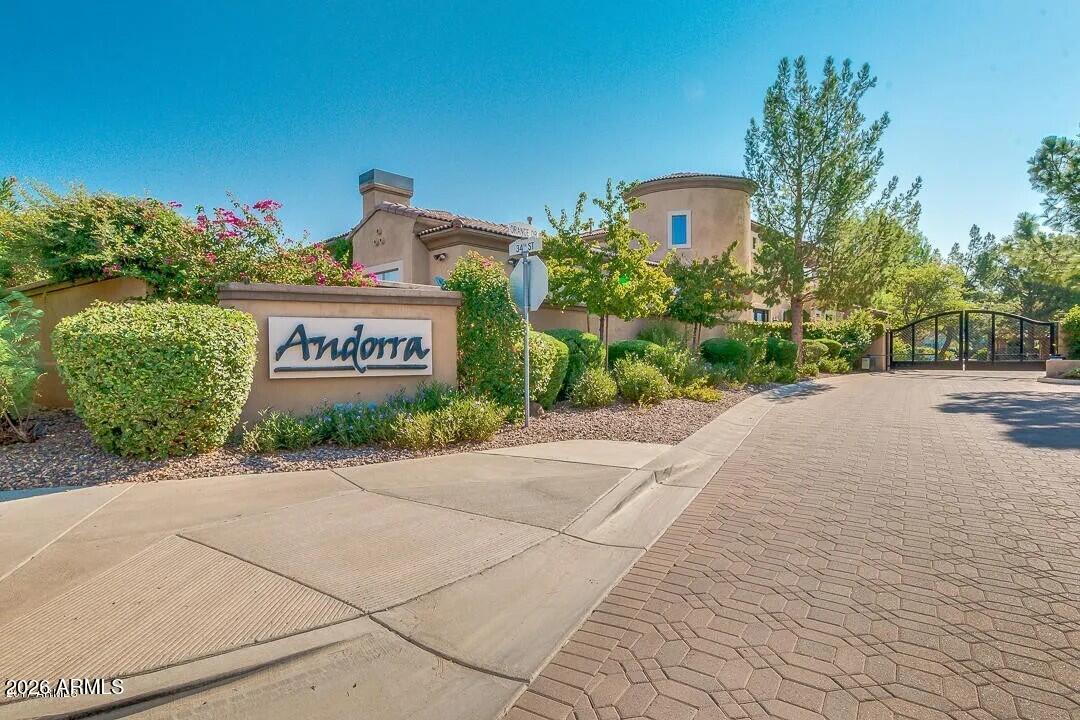 3418 East Pyrenees Pass Phoenix, AZ 85018 - Photo 45 of 46 a sign that is on the side of a building