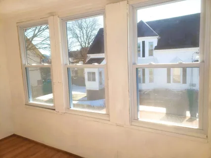 a view of a window of a house
