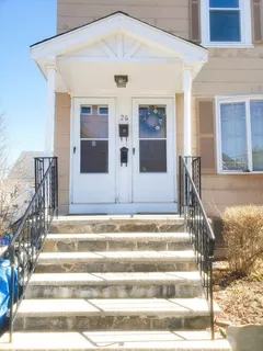 a view of a entryway door of the house